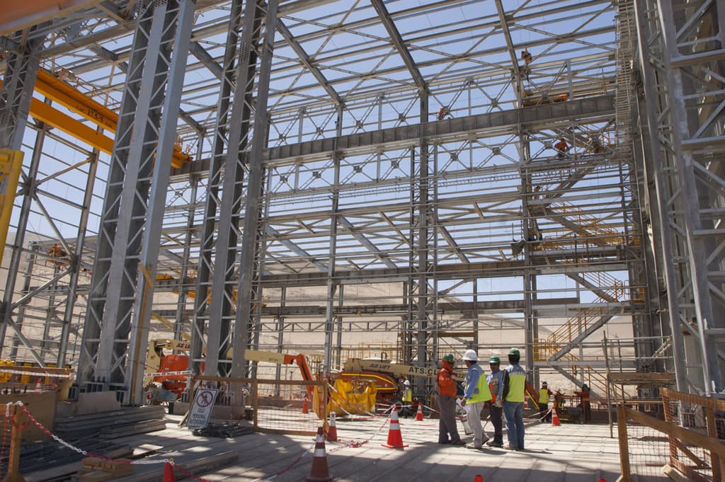 Estructuras metálicas en Outes